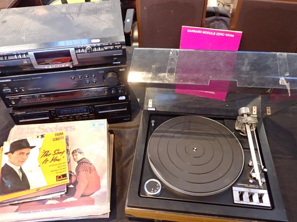 A GARRARD ZERO 100SB TURNTABLE