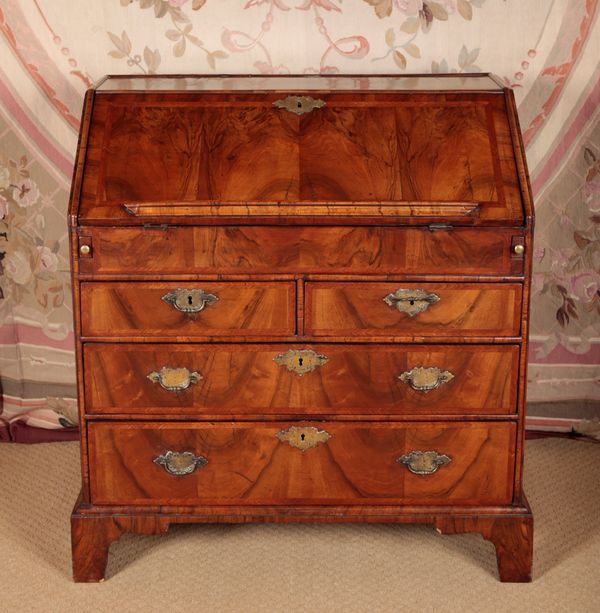 A QUEEN ANNE WALNUT BUREAU