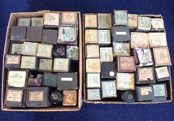 A QUANTITY OF PIANOLA ROLLS
