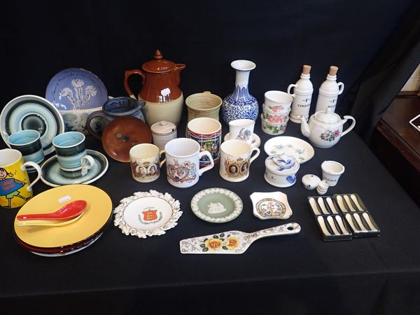 A COLLECTION OF CERAMICS