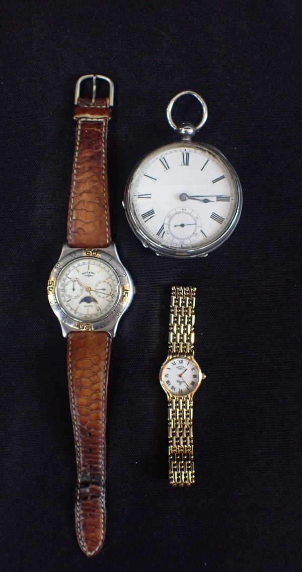A SILVER POCKET WATCH