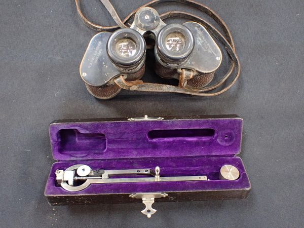 A PAIR OF ROSS, LONDON,  BINOCULARS