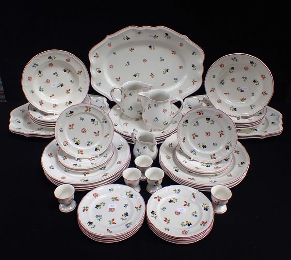 VILLEROY & BOCH, 'PETITE FLEUR' PART DINNER SERVICE