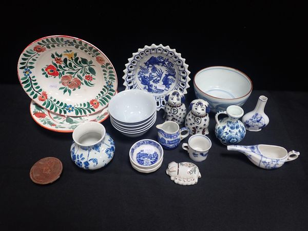 A COLLECTION OF CERAMICS