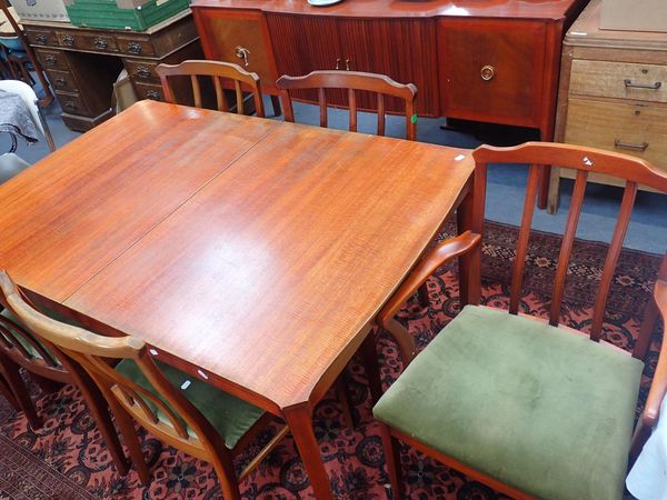 A MID-CENTURY A.H.McINTOSH 'WAVERLEY' DINING SUITE