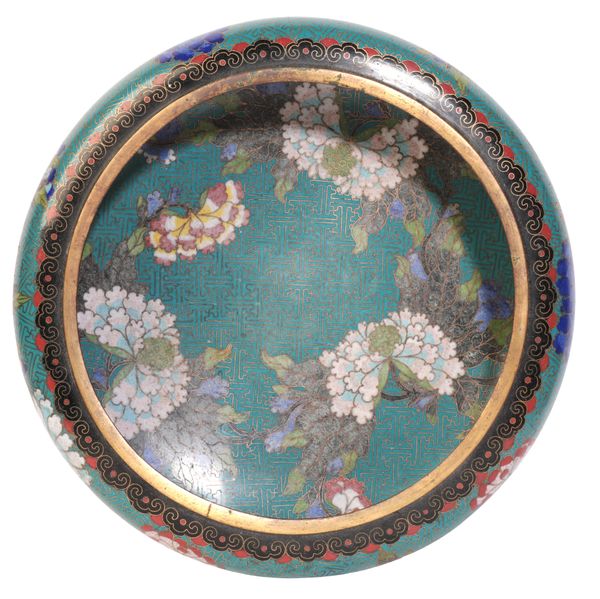 A CHINESE CLOISONNE BOWL