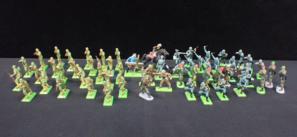 A COLLECTION OF 1970'S BRITAINS LTD DETAIL SOLDIERS