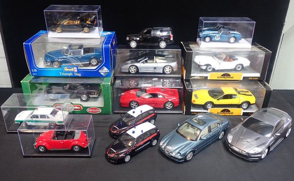 FIFTEEN DIECAST MODEL CARS