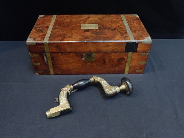 A VICTORIAN WILLIAM MARPLES OF SHEFFIELD BRACE DRILL