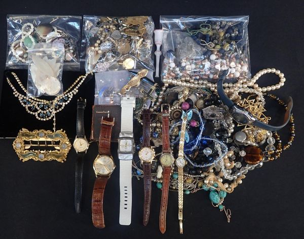 A 19TH CENTURY PINCHBECK BUCKLE