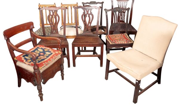 A PAIR OF 19TH CENTURY FRENCH GILTWOOD SALON CHAIRS