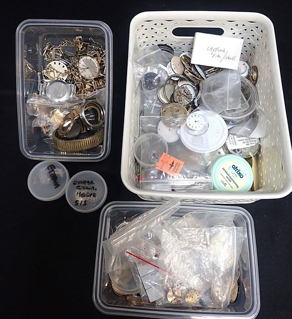 A QUANTITY OF SECONDA WATCH MOVEMENTS