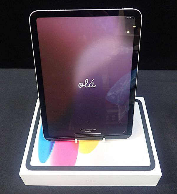 AN APPLE IPAD (10th GENERATION)