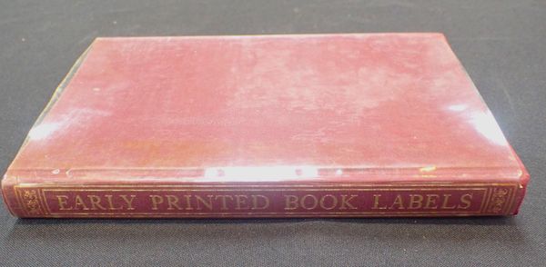 BRIAN NORTH LEE: EARLY PRINTED BOOK LABELS