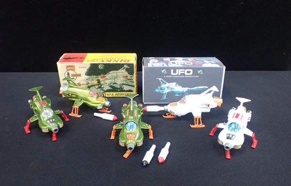 FIVE DINKY TOYS No.351 'U.F.O. INTERCEPTOR'