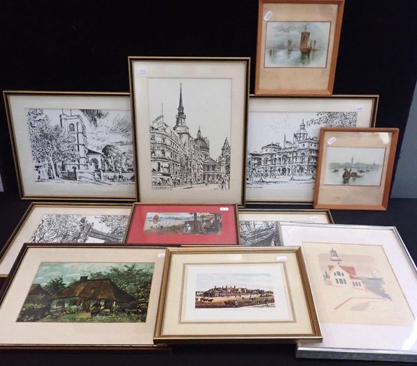 A COLLECTION OF TOPOGRAHICAL PRINTS