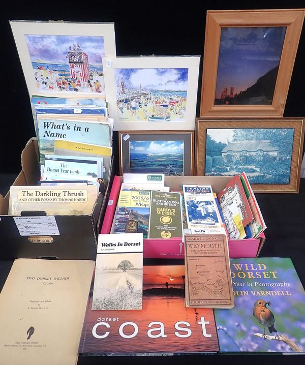A QUANTITY OF DORSET EPHEMERA