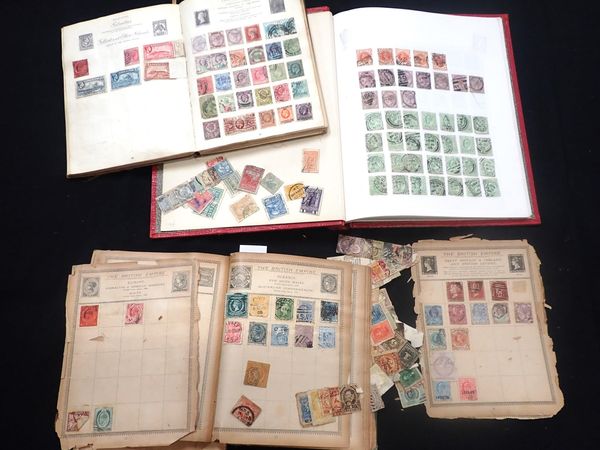 A COLLECTION OF 19th CENTURY AND LATER POSTAGE STAMPS