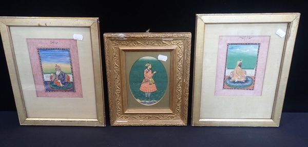 A  PORTRAIT OF MUGHAL EMPEROR