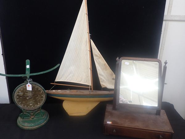 AN 'AILSA' MODELS POND YACHT