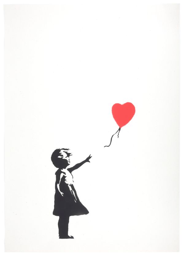 *WEST COUNTRY PRINCE, AFTER BANKSY 'Balloon Girl'