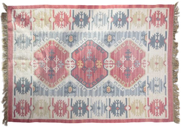 AN ANATOLIAN FLAT WEAVE RUG