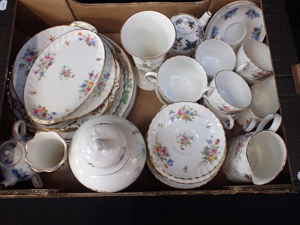 A MINTON 'MARLOW' PATTERN PART TEA SERVICE