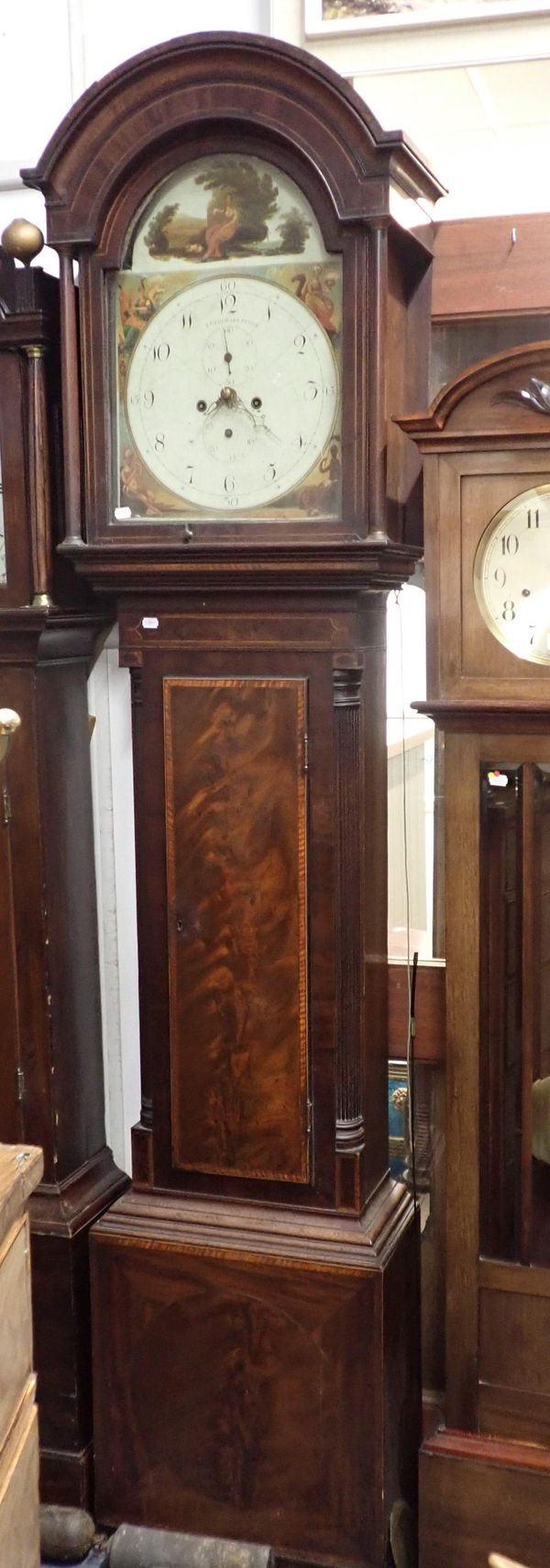 A GEORGE III EIGHT-DAY LONGCASE CLOCK