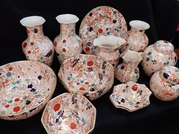 A COLLECTION OF MASON'S 'BITTERSWEET' WARE