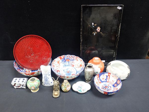 A COLLECTION OF ORIENTAL WARES