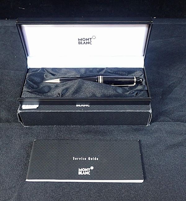 A MONT BLANC MEISTERSTUCK BALL POINT PEN