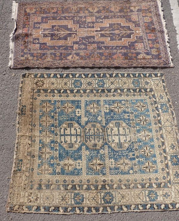 AN ANTIQUE TURKISH RUG