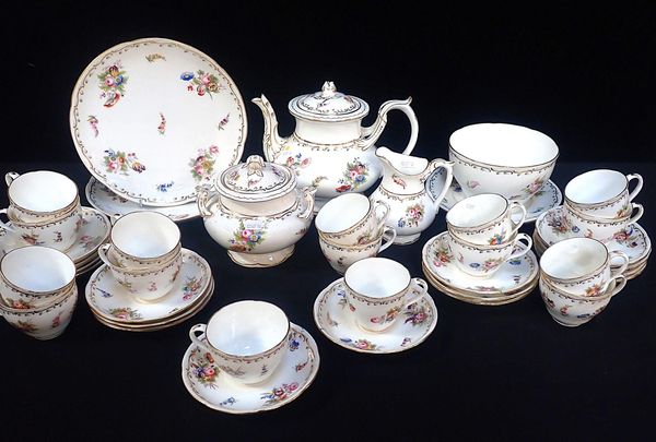 A VICTORIAN PART TEA SERVICE