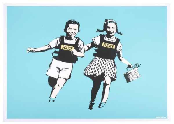 *WEST COUNTRY PRINCE, AFTER BANKSY 'Police Kids'