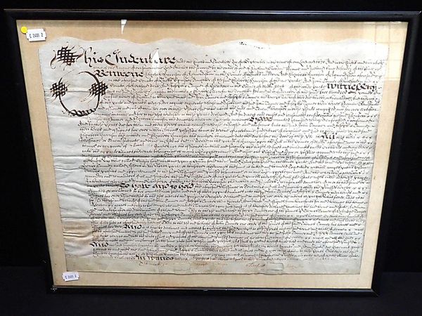AN INDENTURE, DATED 1675