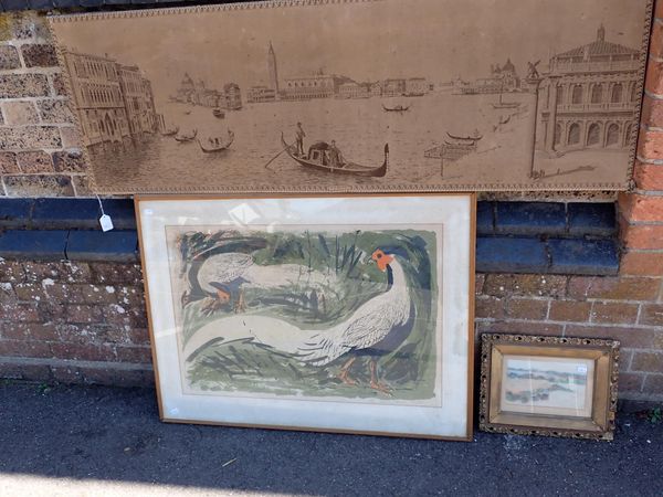 DAVID KOSTER, 1926-2014: 'CHINESE SILVER PHEASANTS'