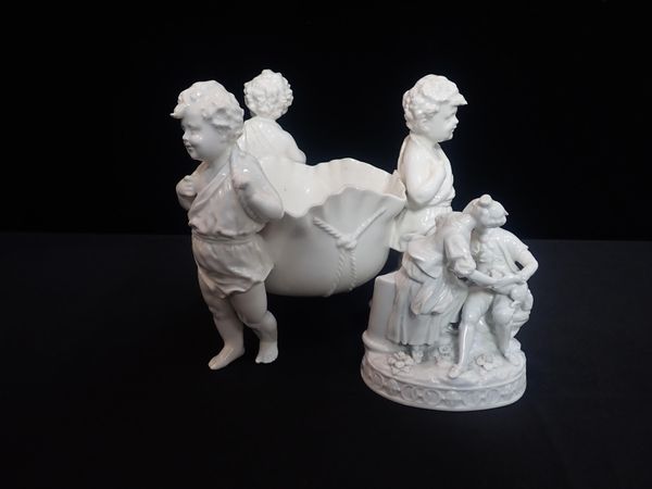 FULDA STYLE PORCELAIN GROUP OF LOVERS