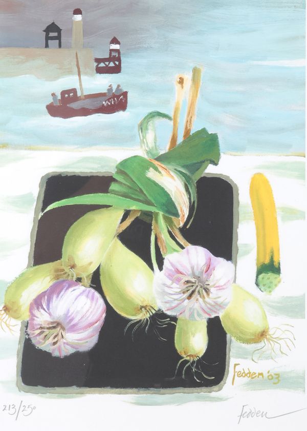 *MARY FEDDEN (1915-2012) 'Whitby Harbour'