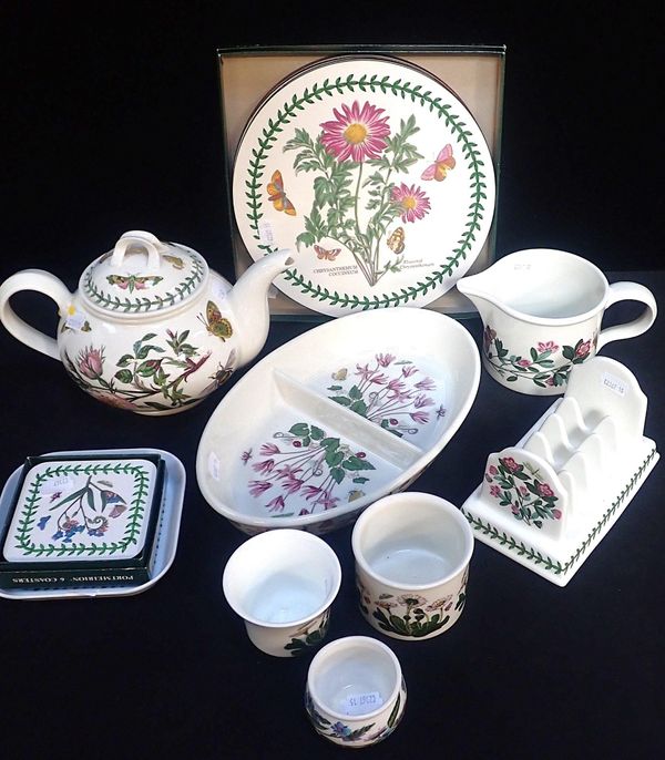 PORTMEIRION: A 'BOTANIC GARDEN' TEAPOT