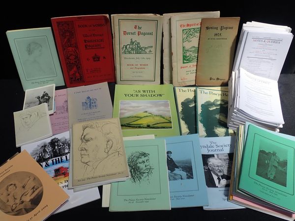 A QUANTITY OF DORSET EPHEMERA