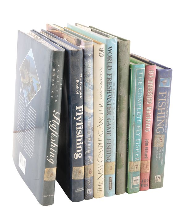 A QUANTITY OF VARIOUS FISHING BOOKS