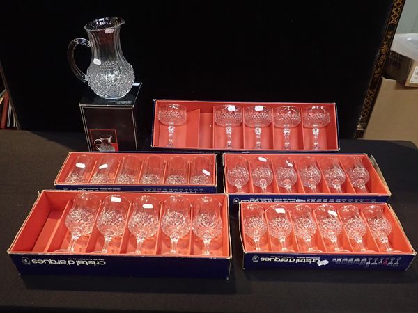 CRISTAL D'ARQUES GLASS JUG