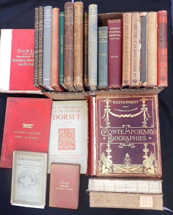 A COLLECTION OF DORSET INTEREST BOOKS