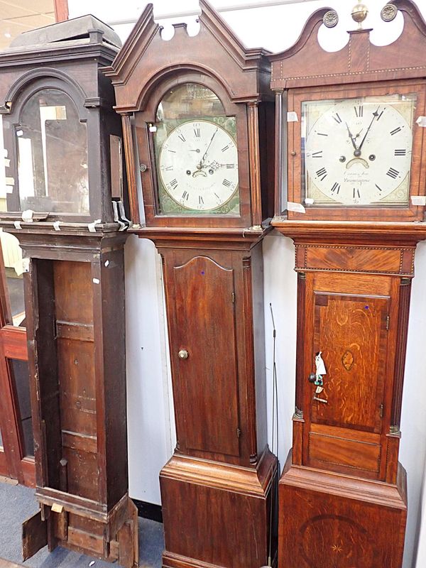 A 19th CENTURY EIGHT-DAY LONGCASE CLOCK