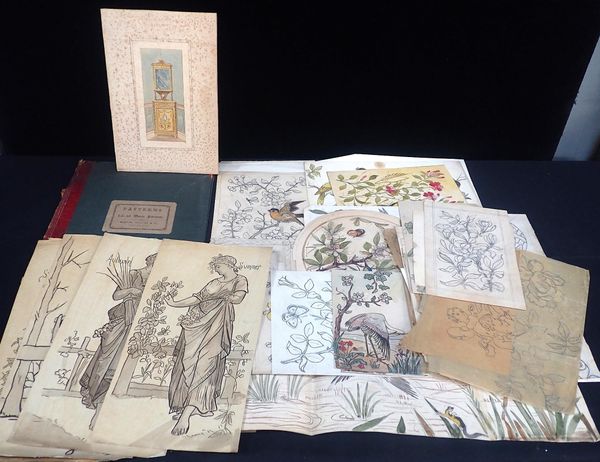 A PATTERNS FOLDER BY 'MINTON, HOLLINS & CO'