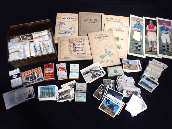 A COLLECTION OF CIGARETTE CARDS