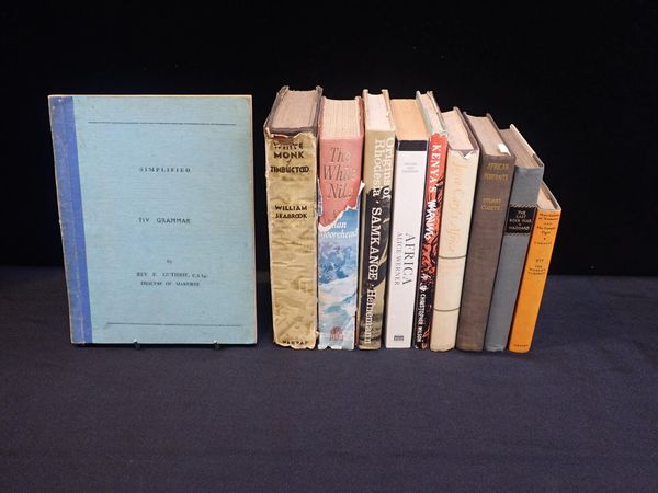 A SMALL COLLECTION OF BOOKS ON AFRICA