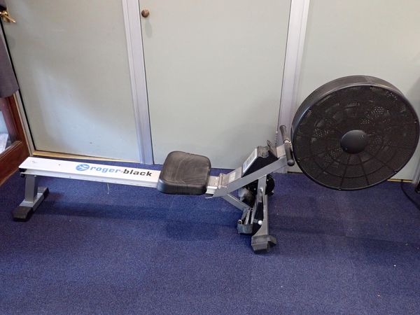 A ROGER BLACK AIR ROWER (ROWING MACHINE)