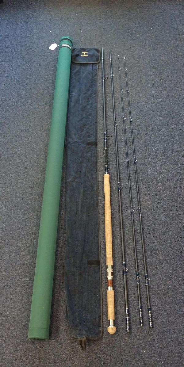BRUCE & WALKER DEMO: A LIMITED EDITION FOUR PIECE SALMON FLY ROD