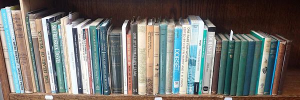 A COLLECTION OF BOOKS; DORSET AND DORSET WRITERS